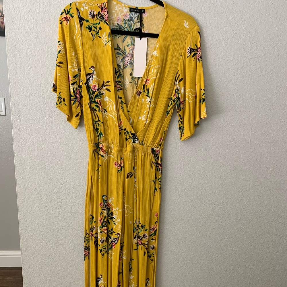 Floral jumpsuit